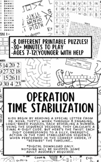 Operation - Time Stabilization Printable Game