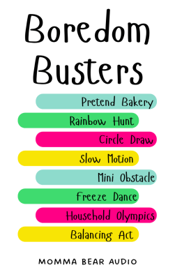 Boredom Busters - MYO Card Label