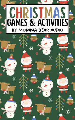 Christmas Games and Activities MYO Label