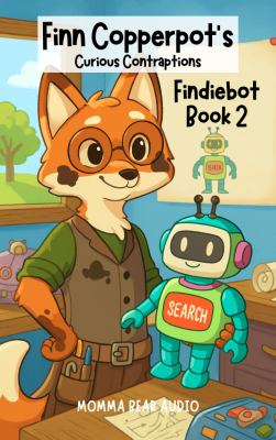 Finn Copperpots- Book 2-Findiebot MYO Card Label-MYO Card Label