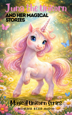 Juna the Unicorn and Her Magical Stories -MYO Card Label