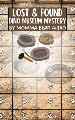 Lost and Found - Dino Museum Mystery - MYO Card Label