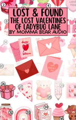 Lost and Found-The Lost Valentines of Ladybug Lane MYO Card Label