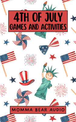 4th of July Games and Activities MYO label for Yoto