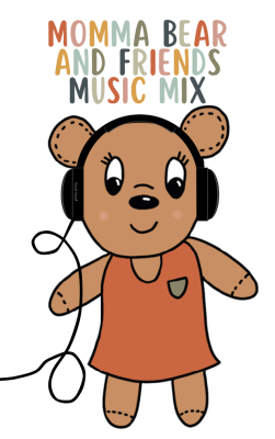 Momma Bear and Friends Music Mix MYO Label