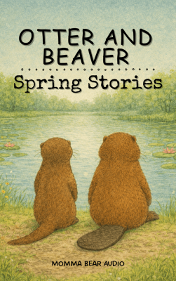 Otter and Beaver-Spring Stories MYO Card Label