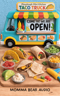 Playdough Mini Kitchen – Taco Shop MYO Card Label