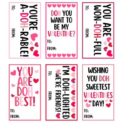 Playdough Valentines Printable (1080 x 1080 px)