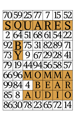 Squares MYO Label