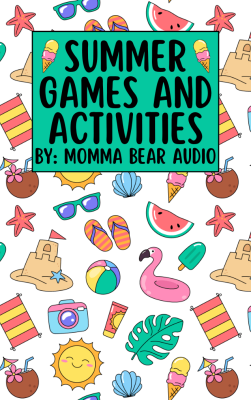 Summer Games and Activities MYO Label